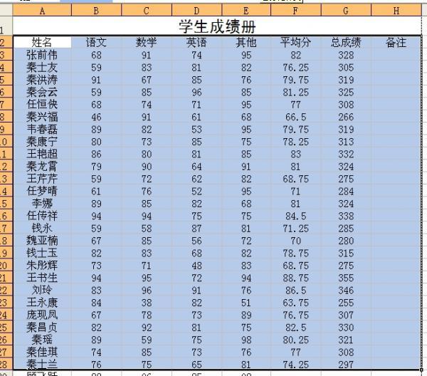 如何在excel中做表格（excel做表格詳細(xì)操作步驟）(26)