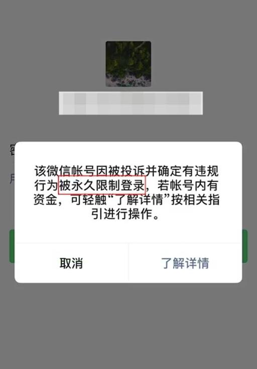 微信為什么登不上（微信被限制登錄該怎么辦）(6)