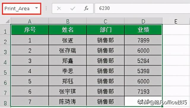 excel打印區(qū)域怎么調(diào)整（excel自動(dòng)調(diào)整打印區(qū)域的詳細(xì)操作步驟）(3)