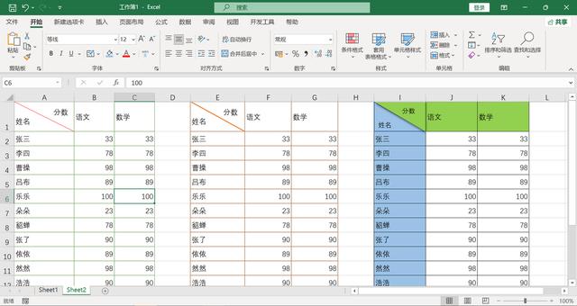 怎樣在表格里面添加斜線（excel表格斜線表頭制作方法）(1)