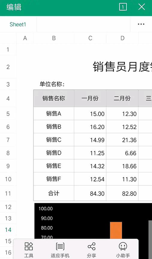 手機(jī)上如何做表格（零基礎(chǔ)學(xué)習(xí)在手機(jī)上操作wps/excel）(6)