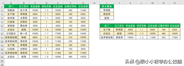 excel表格如何篩選特定內(nèi)容（Excel高級篩選的5個用法）(5)