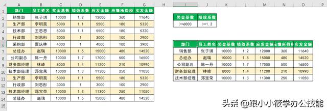 excel表格如何篩選特定內(nèi)容（Excel高級篩選的5個用法）(11)