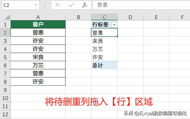 篩選重復(fù)數(shù)據(jù)怎么操作excel（Excel如何提取非重復(fù)值）(9)