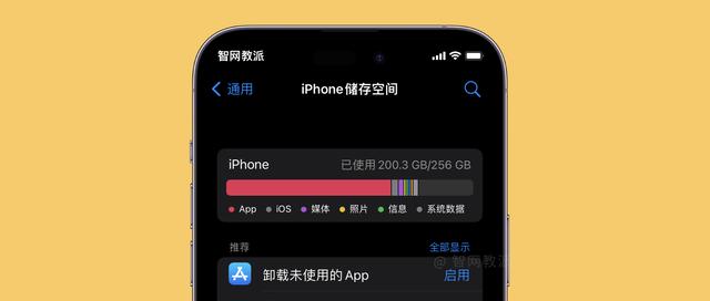 iphone存儲空間不足怎么清理（iphone快速清理內存空間的方法）(9)