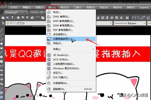cad怎么放圖片進(jìn)去（cad  圖片插入四種辦法）(4)