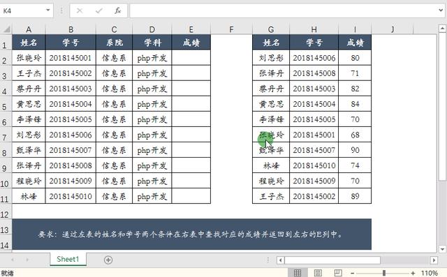 excel怎么按條件篩選（excel多條件查找8種方法）(33)