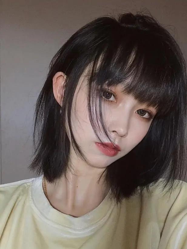 齊肩發(fā)型圖片女2020最新款（齊肩發(fā)今年最新款發(fā)型）(11)