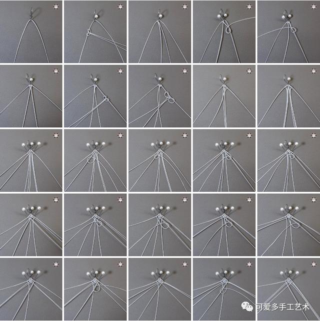 水晶手鏈編織教程（各種圓珠子手鏈搭配大全）(39)