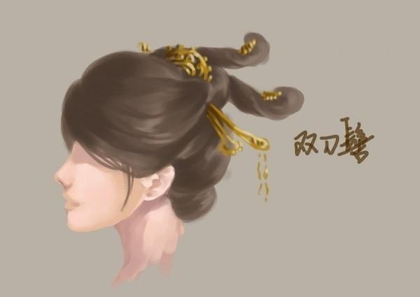 古代女子發(fā)髻（中國(guó)古代女子發(fā)型大盤點(diǎn)）(8)