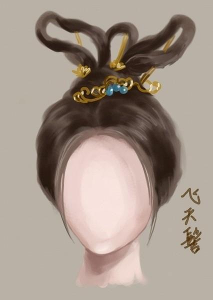 古代女子發(fā)髻（中國(guó)古代女子發(fā)型大盤點(diǎn)）(18)