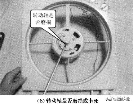 風扇搖頭不轉是怎么回事（電風扇不搖頭的簡單修理方法）(10)