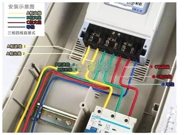 電表的正確接法（各種電表怎么接線）(5)